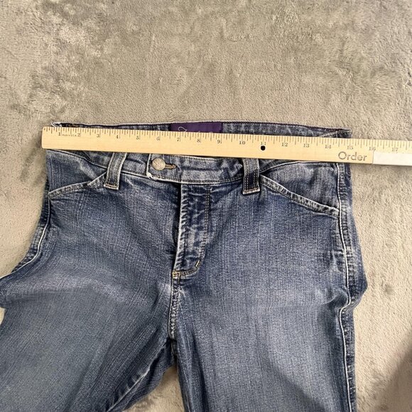 Not Your Daughter's Jeans Womens 6 Blue Bootcut Stretch Denim Made USA Lift Tuck - Picture 5 of 16